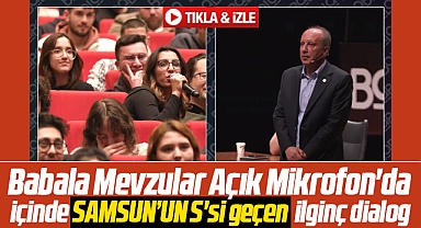 Babala Mevzular Açık Mikrofon'da içinde Samsun'un S'si geçen ilginç dialog
