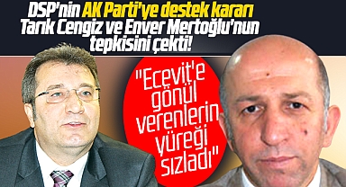 DSP eski Milletvekili Tarık Cengiz ve eski İl Başkanı Mertoğlu'ndan Aksakal'a tepki