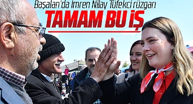 İYİ Parti Samsun Milletvekili adayı İmren Nilay Tüfekci'ye Başalan'da büyük ilgi