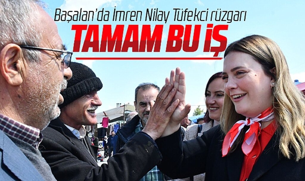 İYİ Parti Samsun Milletvekili adayı İmren Nilay Tüfekci'ye Başalan'da büyük ilgi
