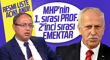 MHP'nin Samsun birinci sıra adayı Topsakal, ikinci sıra adayı Karapıçak oldu