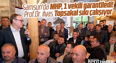MHP Samsun'da 1 vekili garantiledi! İlyas Topsakal sıkı çalışıyor