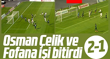 Şampiyon Samsunspor Altaş Denizlispor'u 2-1 mağlup etti