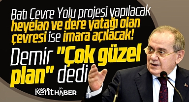 Samsun'da Batı Çevre Yolu'nun ihalesi yapılacak, heyelanlı çevresi ise imara açılacak