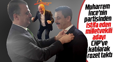 Samsun'da Memleket Partisi'nden istifa eden Rüstem Kara CHP'ye katıldı