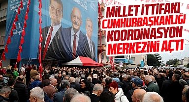 Samsun'da Millet İttifakı Cumhurbaşkanlığı Seçim Koordinasyon Merkezini açtı