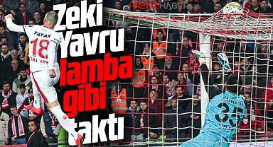 Samsunspor'da Zeki Yavru'dan Pendikspor'a enfes frikik golü