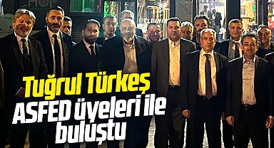 Tuğrul Türkeş, Ankara Samsun Federasyonu üyeleri ile buluştu