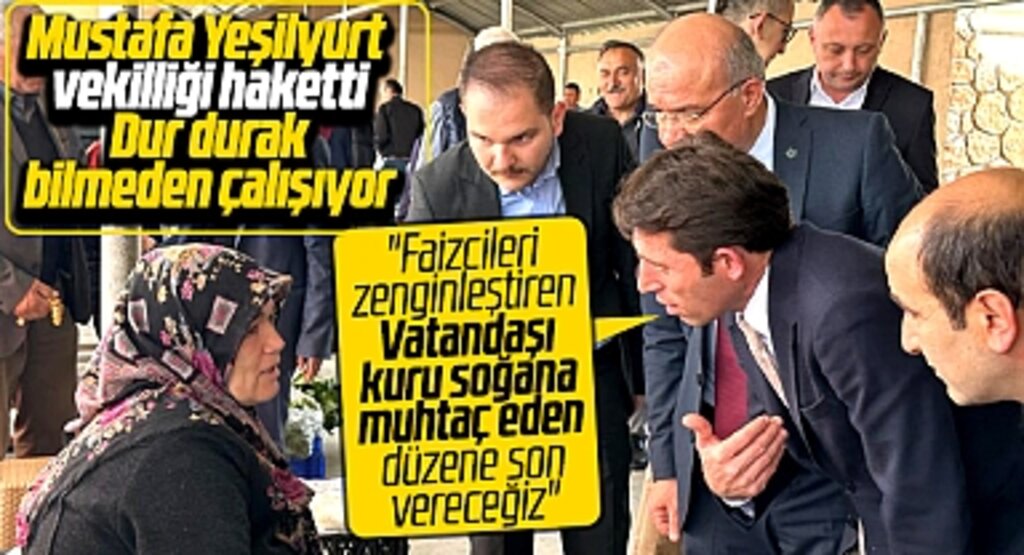 CHP Samsun Milletvekili adayı Mustafa Yeşilyurt: Çürümüş düzene son vereceğiz