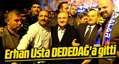Erhan Usta Bafra ilçesi Dededağ mahallesinde gövde gösterisi yaptı