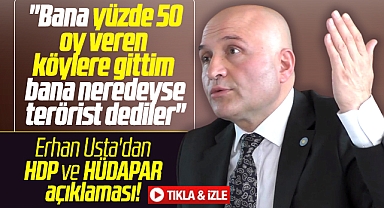 Erhan Usta, partisini HDP ile ilişkilendiren iktidara sert çıktı! İftira