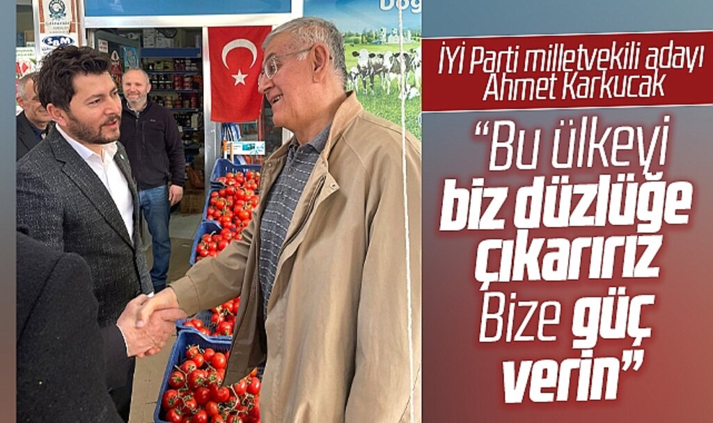 İYİ Parti Samsun Milletvekili Ahmet Karkucak ülkeyi düzlüğe çıkartacaklarını açıkladı