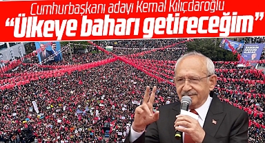 Kemal Kılıçdaroğlu Samsun'da konuştu! Ülkeye baharı getireceğim