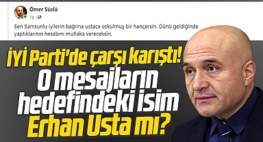 Ömer Süslü 'Ustaca sokulmuş bir hançersin' sözlerini Erhan Usta'ya mı söyledi?