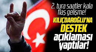 Yusufiyeli Ülkücüler 2. tur seçiminde Kılıçdaroğlu'na destek vereceklerini açıkladı