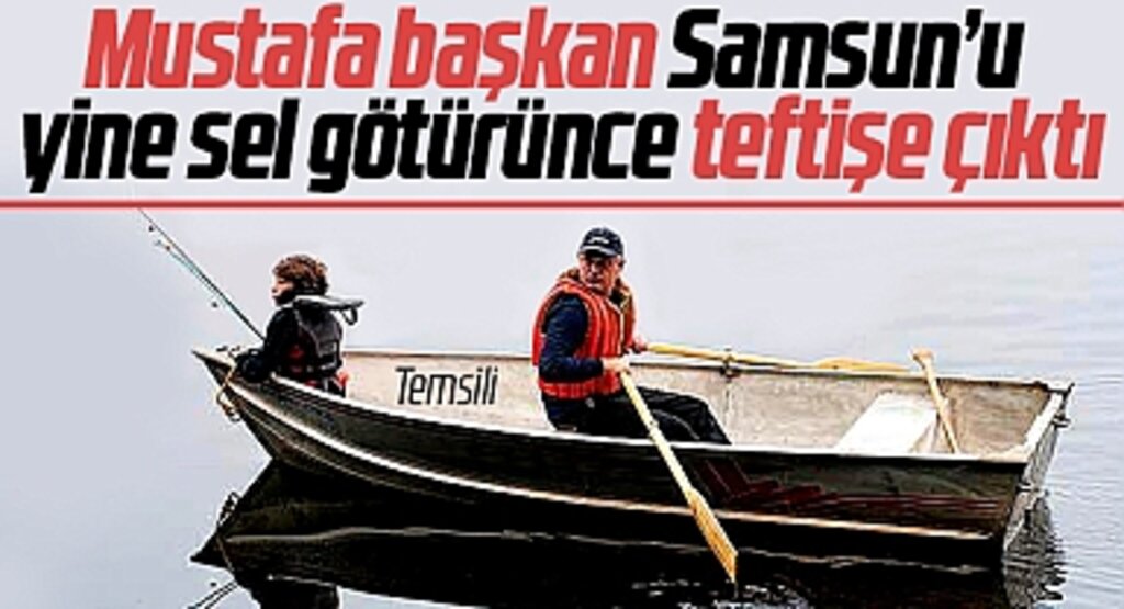 Samsun'da Atakum ilçesi göle döndü! Gözler Büyükşehir Başkanı Demir'i aradı