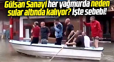 Samsun'da Gülsan Sanayi her yağmurda neden sular altında kalıyor? İşte sebebi!