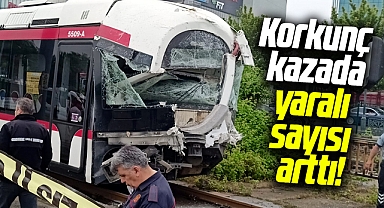 Samsun'da iki tramvayın çarpıştığı kazada 26 olarak açıklanan yaralı sayısı arttı