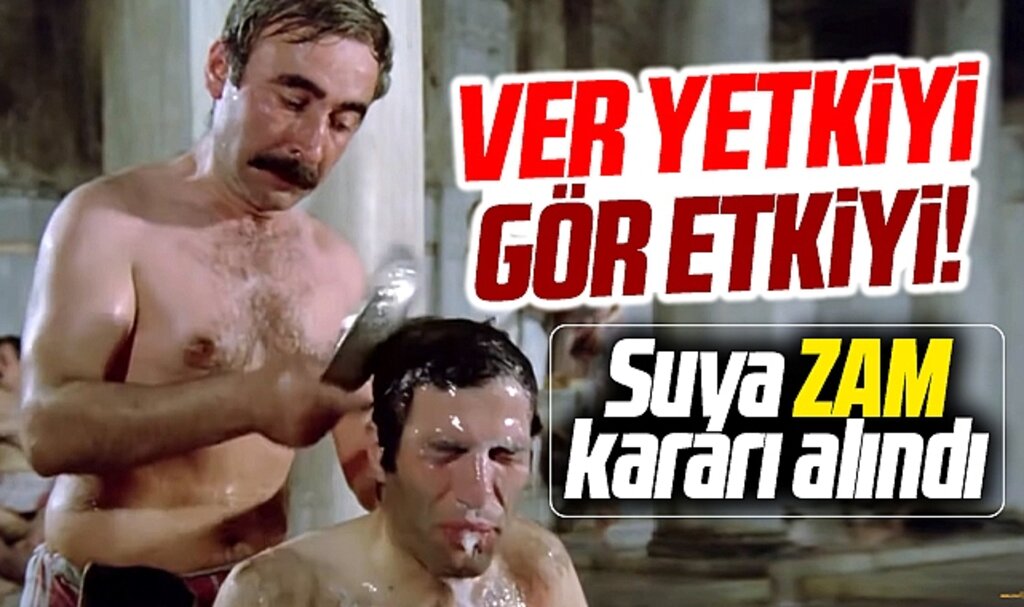 Samsun'da seçimlerin ardından içme suyuna zam kararı alındı