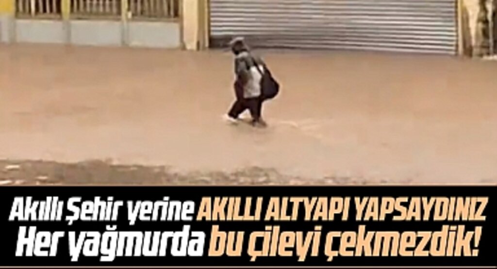 Samsun'un yağmur ve alt yapı çilesi! Samsun yine sular altında kaldı