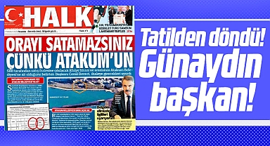 Atakum Belediye Başkanı Deveci, atı alan Üsküdar'ı geçtikten sonra uyandı!