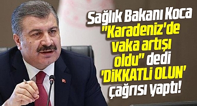 Karadeniz'de vaka artışı oldu! Dikkatli olun!