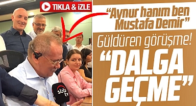 Samsun Büyükşehir Başkanı Demir ile vatandaşın Alo 153 Merkezinde güldüren görüşmesi