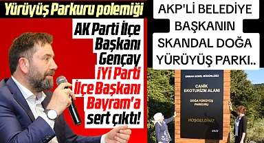 Samsun'da AK Parti Canik İlçe Başkanı Gençay'dan İYİ Parti İlçe Başkanı Bayram'a tepki