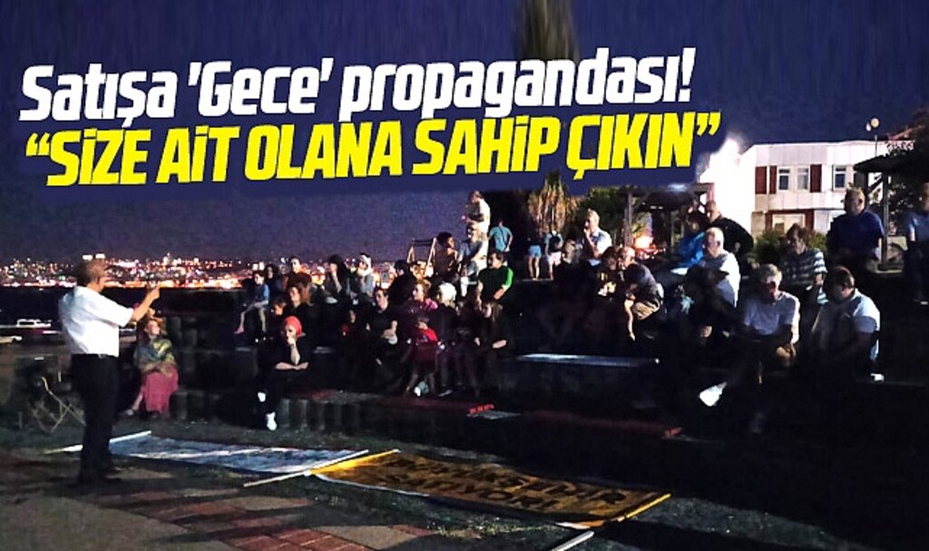 Samsun'da Atakum Marina Dayanışması vatandaşı kamu malına sahip çıkmaya davet etti