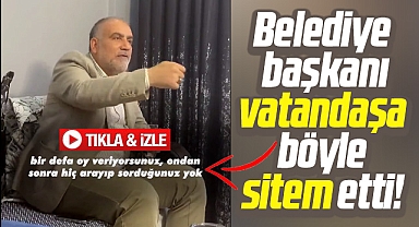 Samsun'da Canik Belediye Başkanı, oy verip arayıp sorduğunuz yok diyerek sitem etti