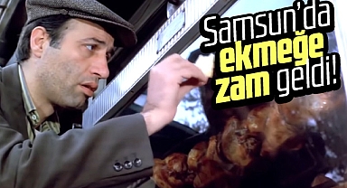 Samsun'da ekmeğe zam! 5 liraydı 7,5 lira oldu