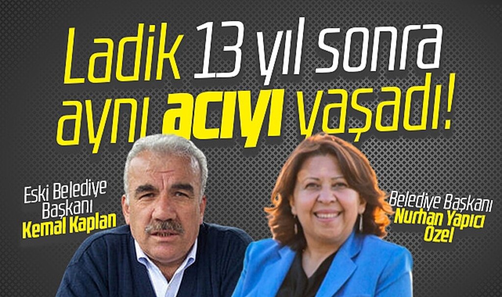 Samsun'da Ladik ilçesi 13 yıl sonra aynı acıyı yaşadı! İki belediye başkanı yasa boğdu