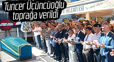 Samsun'da vefat eden işadamı Tuncer Üçüncüoğlu son yolculuğuna uğurlandı