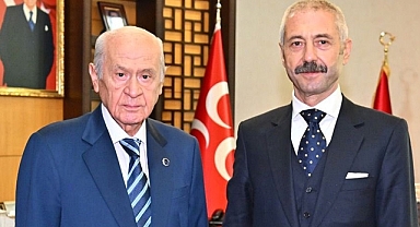 Sedat Şahin 8 yıl sonra ilk fotoğrafını Devlet Bahçeli'yi ziyaret ederek verdi