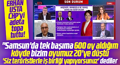 Erhan Usta'dan 'Bize siz teröristlerle iş birliği yapıyorsunuz dediler' çıkışı