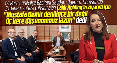 İYİ Parti Canik İlçe Başkanı Bayram Samsun için endişeli olduklarını açıkladı