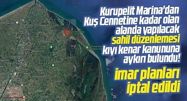 Samsun Büyükşehir'in Sahil Yolu düzenlemesine ait imar planları iptal edildi