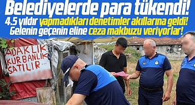 Samsun'da belediyelerin kasasında para tükendi! Yapılmayan denetimler hatırlandı!
