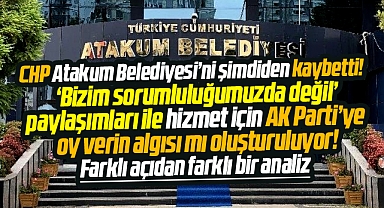 Samsun'da CHP Atakum Belediyesi'ni seçim gelmeden kaybetti!
