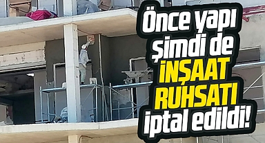 Samsun'da eski Yalı Kafe alanında ki projenin inşaat ruhsatı iptal edildi