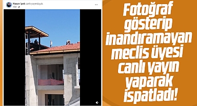 Samsun'da meclis üyesi İpek inşaatın kaçak devam ettiğini canlı yayın yaparak ispatladı