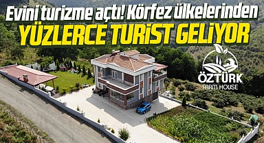 Samsun'da Öztürk Farm House turistlere ev sahipliği yapıyor