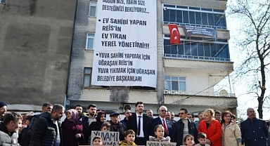 Samsun'un Tekkeköy ilçesinde evleri kamulaştırılan aileler davayı kaybetti!