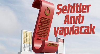 Samsun'un Terme ilçesine Şehitler Anıtı yapılacak