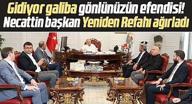 İlkadım Belediye Başkanı Necattin Demirtaş Yeniden Refah'ı makamında ağırladı