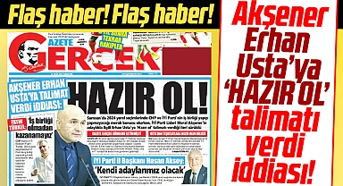 İYİ Parti'de Erhan Usta'ya Samsun Büyükşehir için hazır ol talimatı verildi iddiası