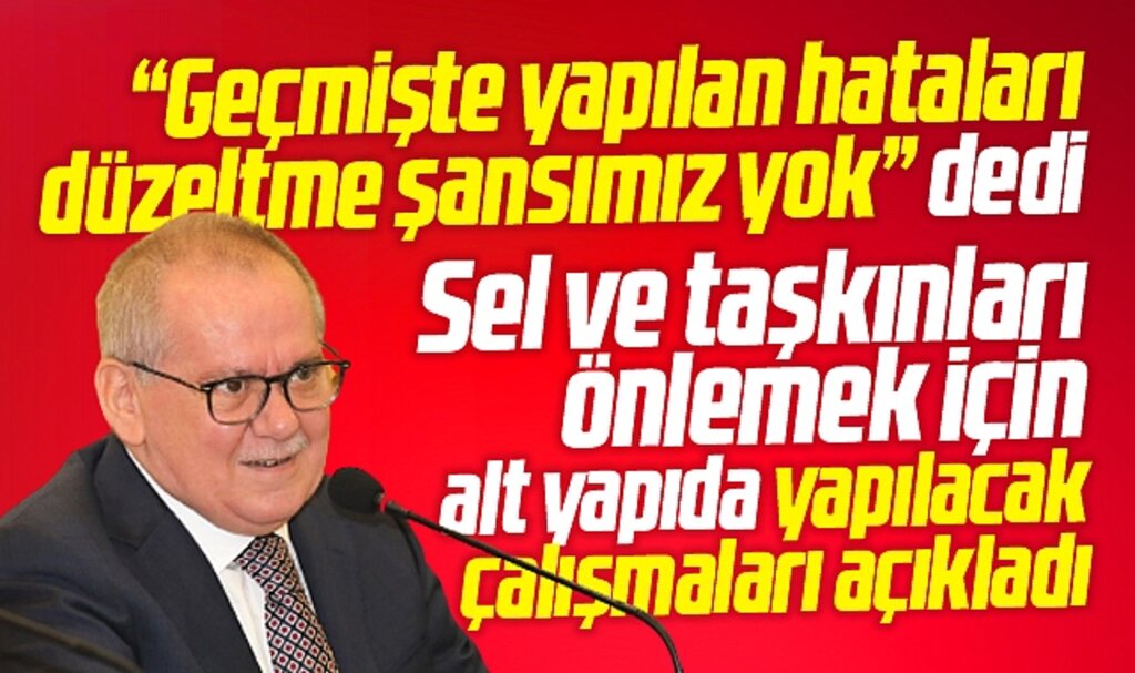 Samsun Büyükşehir Başkanı Demir alt yapıda yapacakları çalışmaları açıkladı