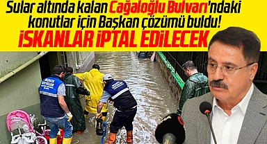 Samsun'da Atakum Cağaloğlu Bulvarı'ndaki konutların iskanları iptal edilecek!