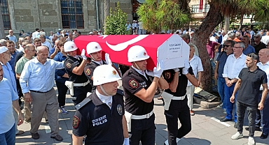 Samsun'da Gölcük Kaymakamı Yusuf Özdemir'in cenazesi toprağa verildi
