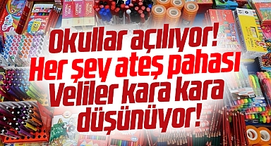 Samsun'da öğrenci velileri kara kara düşünüyor! Okul masrafları ateş pahası